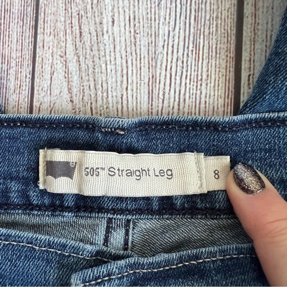 505 Levi’s Straight Leg Denim Jeans 8 - Picture 4 of 7